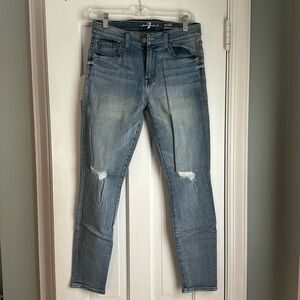 Women’s 7 For All Mankind Gwenevere Ankle Jeans Size 28